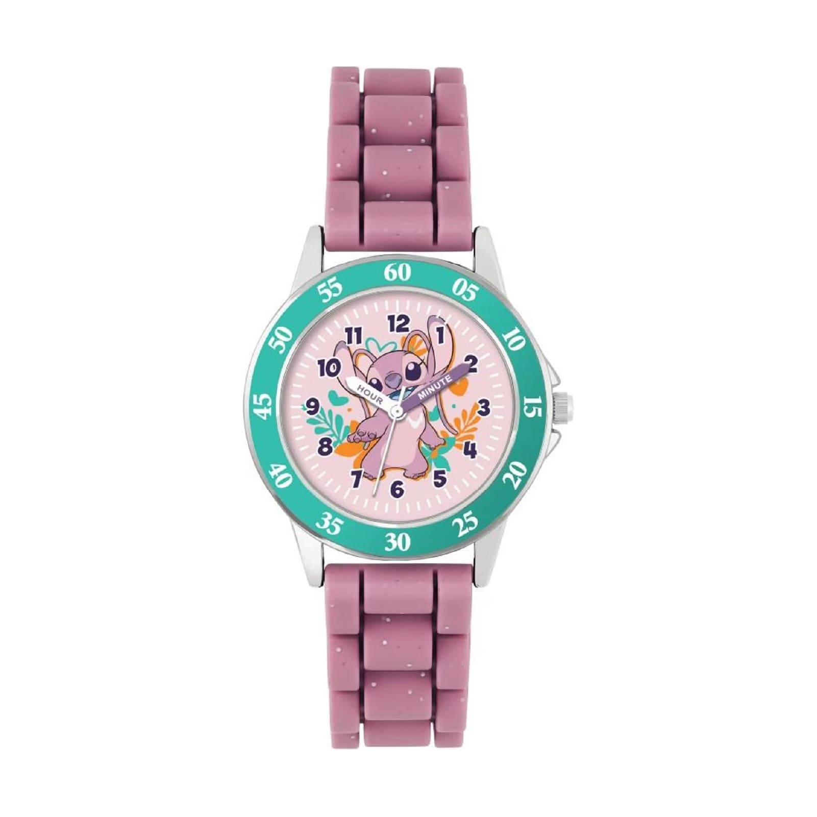 Orologio solo tempo Disney Time Teacher Lilo & Stitch Angel MISURA UNICA