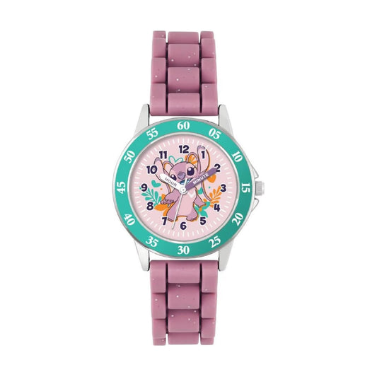 Orologio solo tempo Disney Time Teacher Lilo & Stitch Angel MISURA UNICA