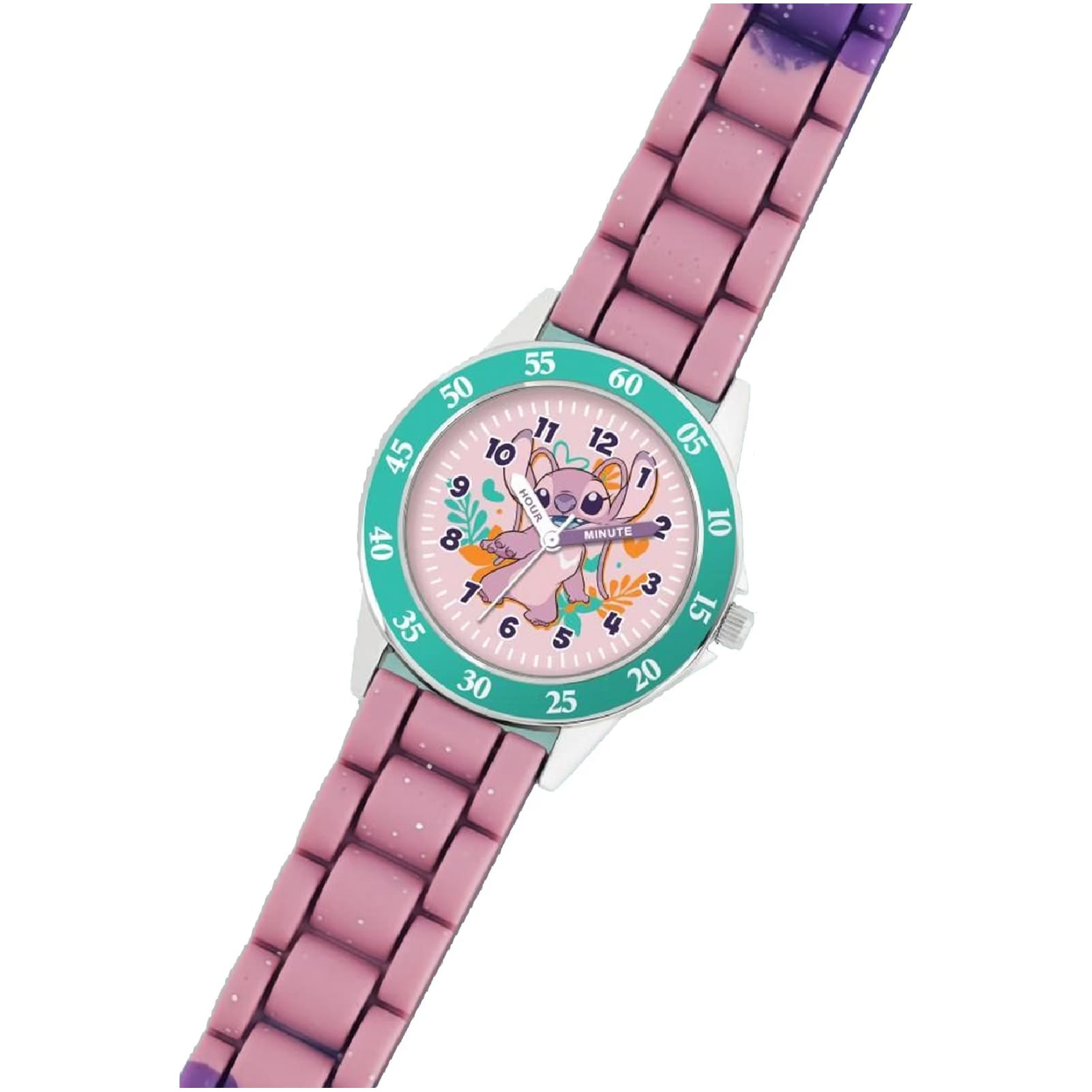 Orologio solo tempo Disney Time Teacher Lilo & Stitch Angel MISURA UNICA