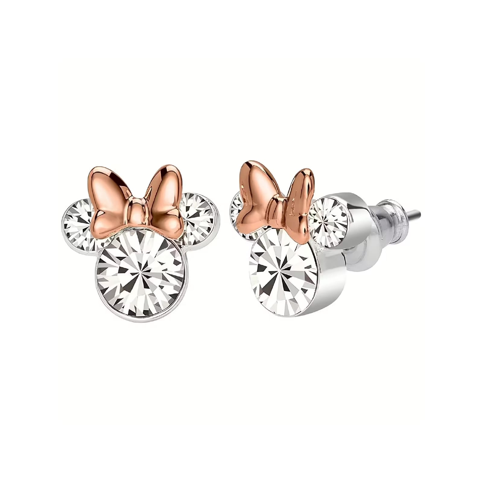 Set collana e orecchini Disney Minnie in ottone argento MISURA UNICA