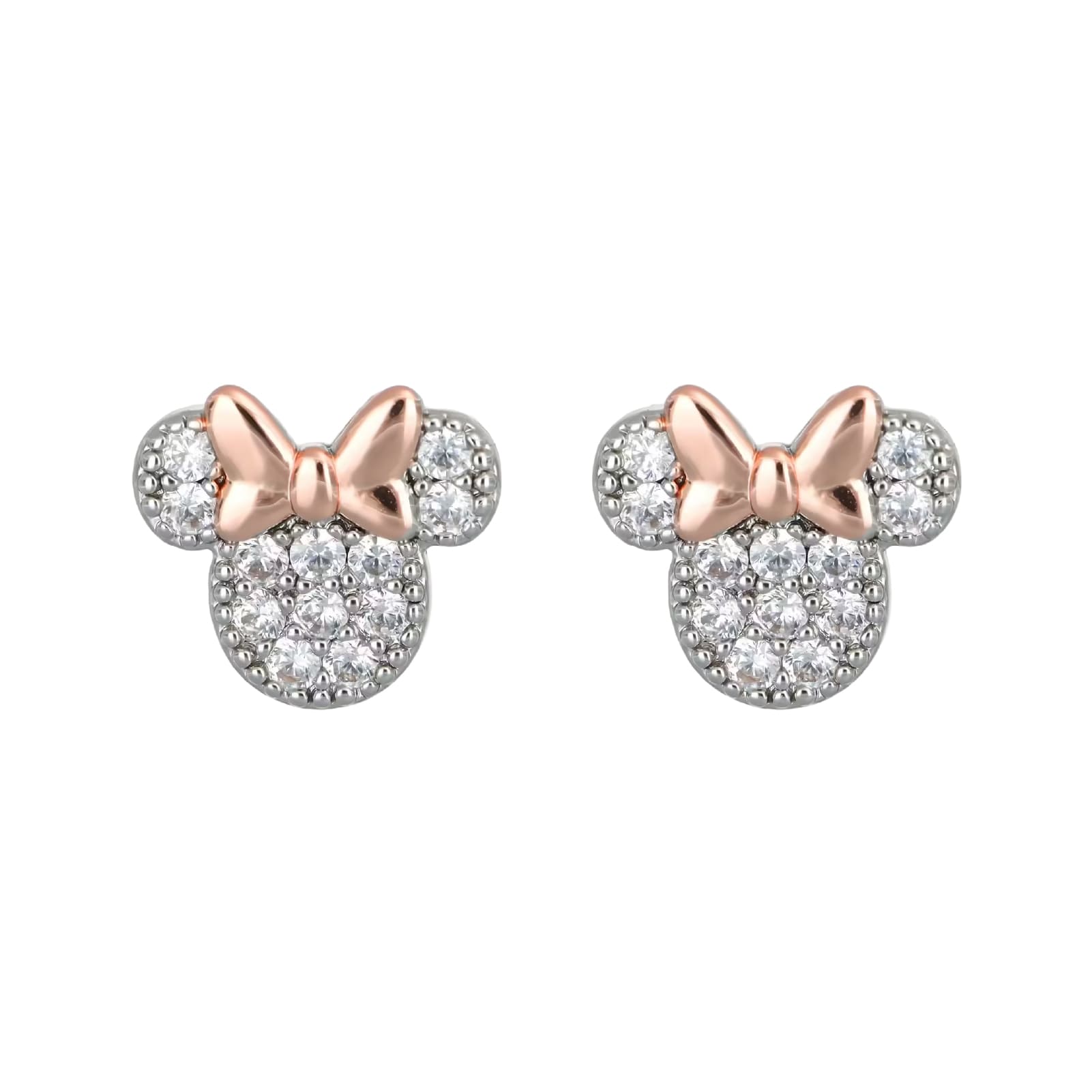 Set collana e orecchini Disney Minnie in ottone argento MISURA UNICA