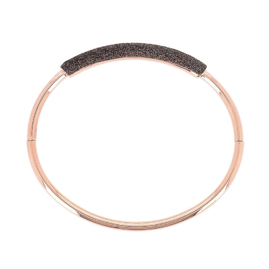 Bracciale rigido donna Pesavento Polvere Di Sogni argento rosé con polvere bronzo WPLVB1726-1