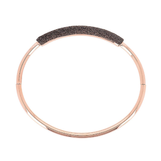 Bracciale rigido donna Pesavento Polvere Di Sogni argento rosé con polvere bronzo WPLVB1726-1