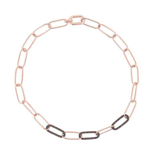 Collana donna Pesavento Polvere Di Sogni argento rosé con polvere bronzo WPLVE2909-1