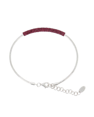Bracciale da donna Pesavento Polvere Di Sogni I Colori Del Mondo in argento 925 con polvere di colore rosso Parigi WPSCB150