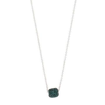 Collana donna Pesavento Colori Del Mondo in argento polvere verde foresta WPSCE052-1