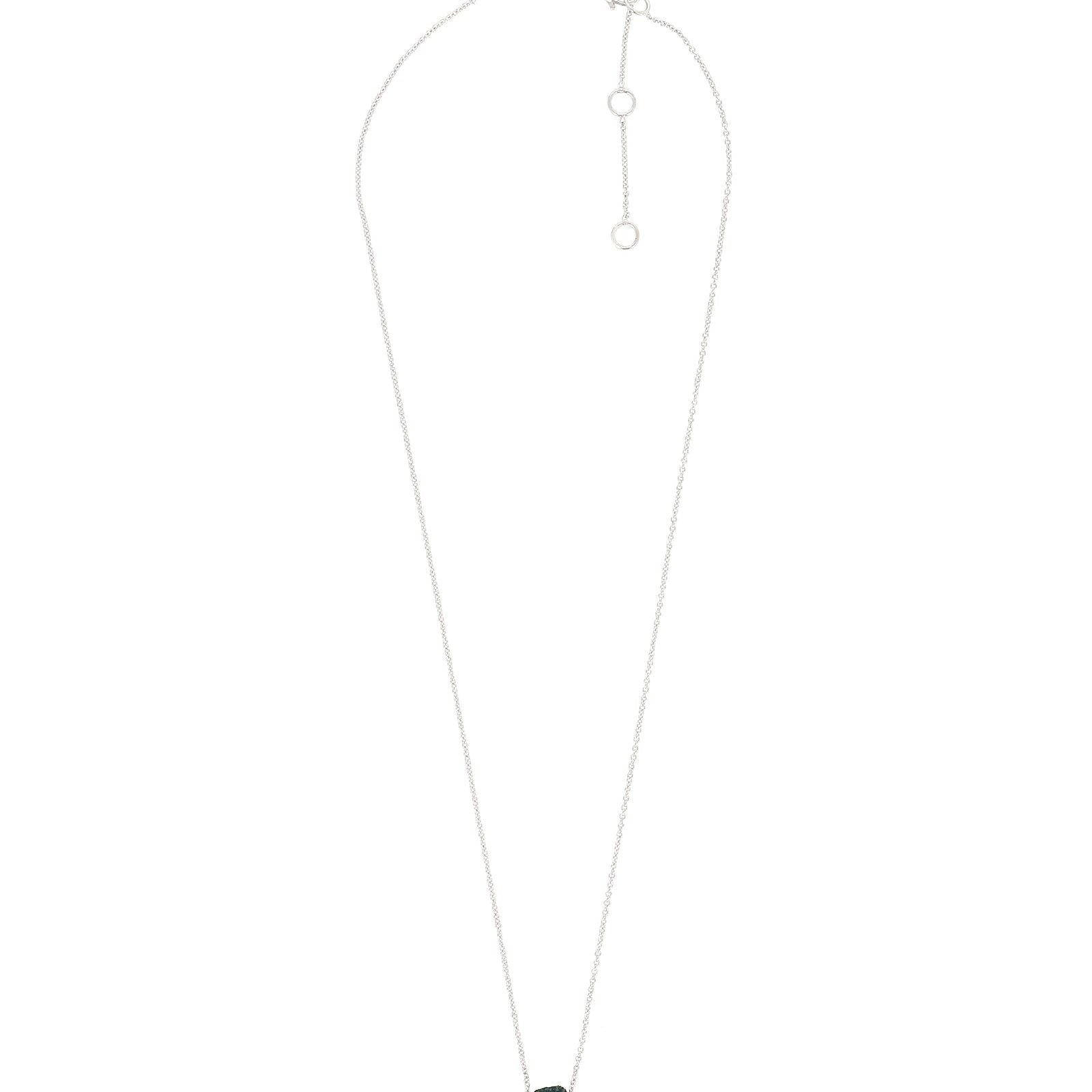Collana donna Pesavento Colori Del Mondo in argento polvere verde foresta WPSCE052-2