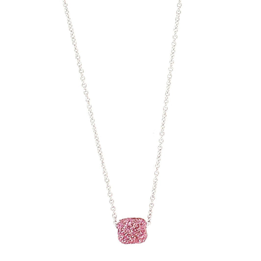 Collana donna Pesavento Colori Del Mondo in argento polvere rosa Tokio WPSCE055-1