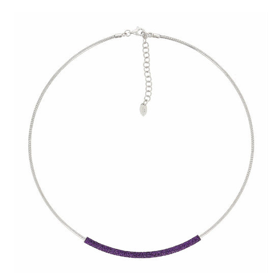 Collana donna Pesavento Colori Del Mondo in argento polvere viola Londra WPSCG019-1
