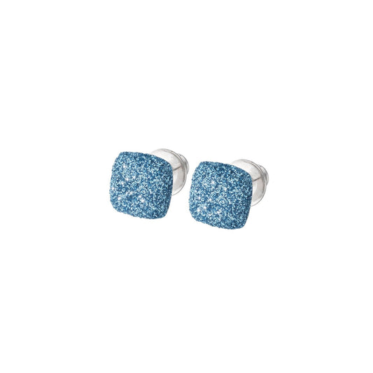 Orecchini lobo quadrati donna Pesavento Colori Del Mondo argento blu Santorini WPSCO050-1