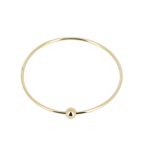 Bracciale rigido con sfera ZAG Bijoux in acciaio dorato Rigido