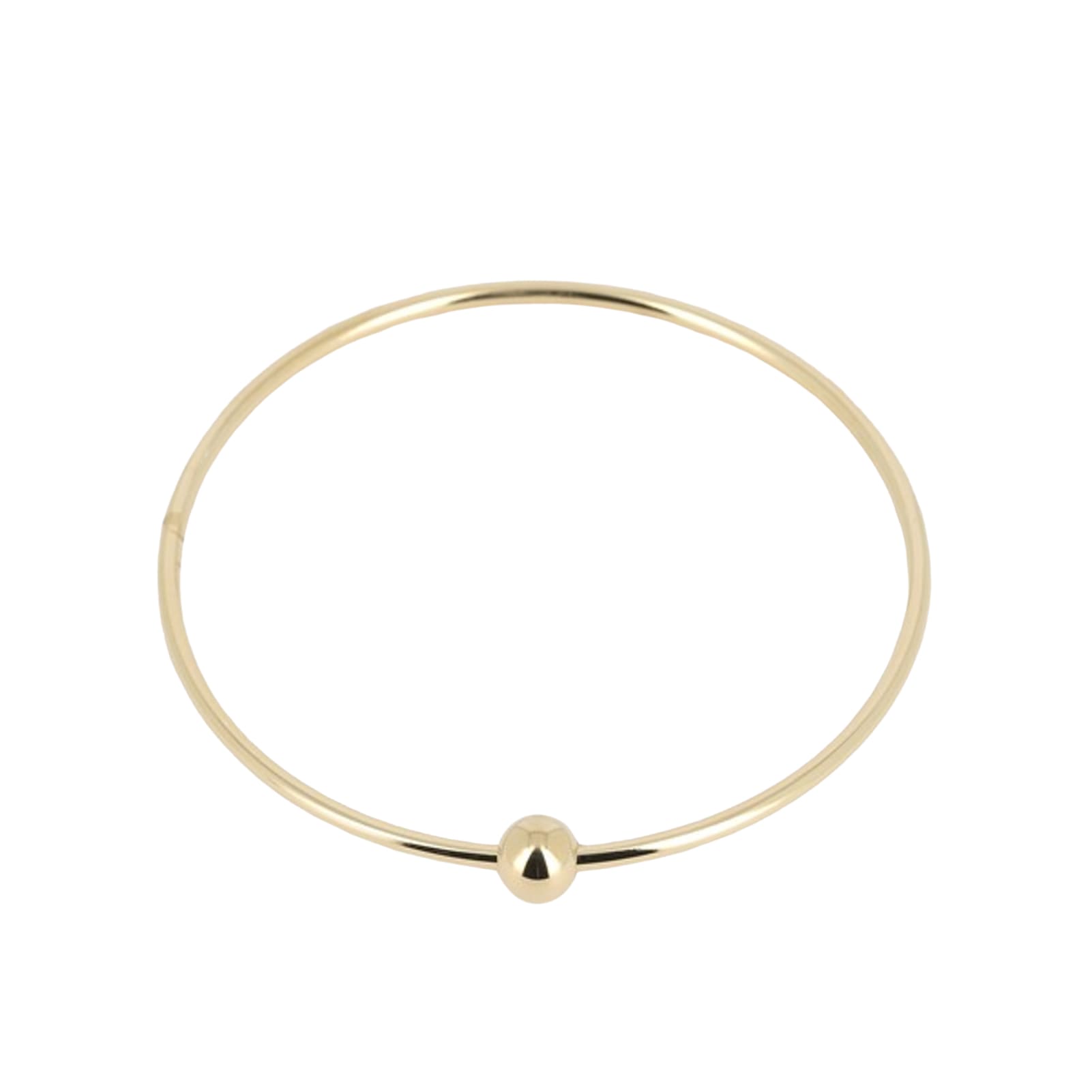 Bracciale rigido con sfera ZAG Bijoux in acciaio dorato Rigido