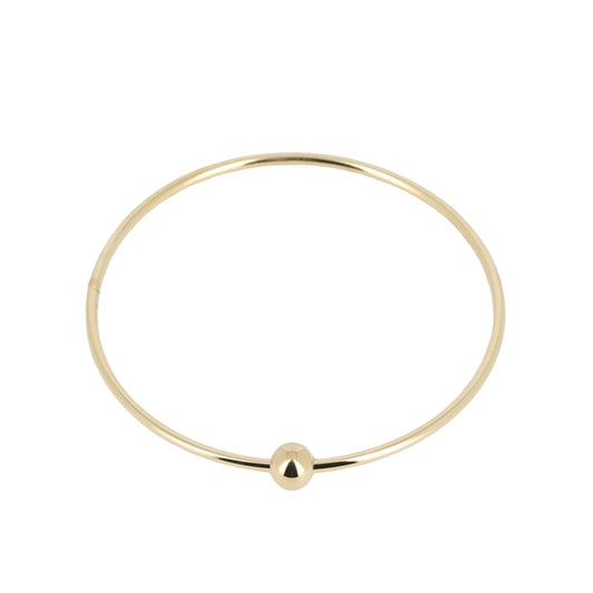 Bracciale rigido con sfera ZAG Bijoux in acciaio dorato Rigido