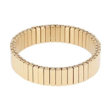 Bracciale elastico ZAG Bijoux da donna in acciaio dorato Diametro 5 cm