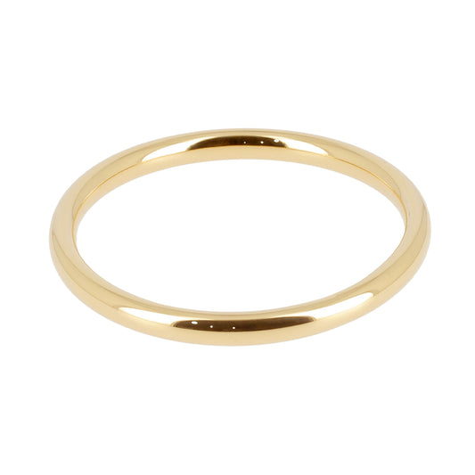Bracciale rigido da donna ZAG Bijoux acciaio dorato 6mm Rigidi