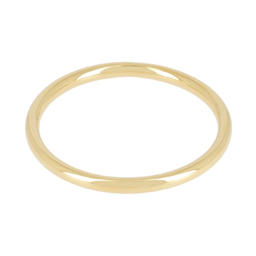 Bracciale rigido da donna ZAG Bijoux in acciaio dorato diametro 6 cm