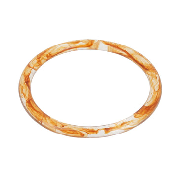 Bracciale rigido ZAG Bijoux in acetato colore arancione diametro 6,3 cm