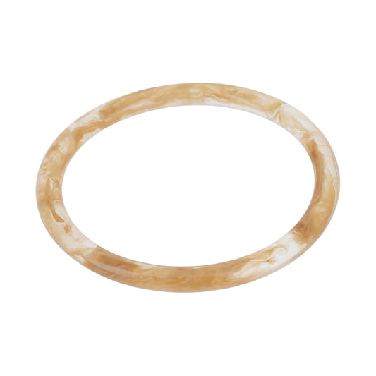 Bracciale rigido ZAG Bijoux donna in acetato colore grigio diametro 6,3 cm