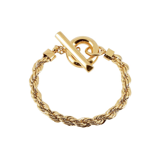 Bracciale da donna ZAG Bijoux Chain in acciaio dorato 17 cm