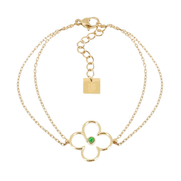Bracciale catena da donna ZAG Bijoux in acciaio dorato Regolabile 15-18 cm