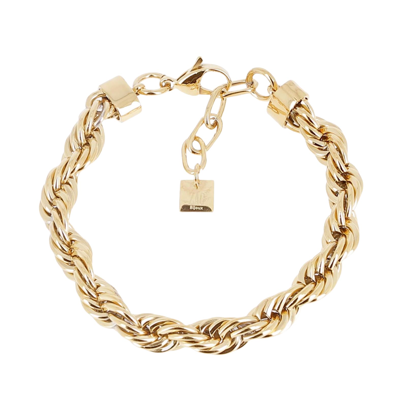Bracciale donna ZAG Bijoux Simple in acciaio dorato Regolabile 17,5-20,5 cm