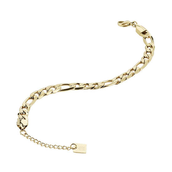 Bracciale catena donna ZAG Bijoux Chain in acciaio dorato Regolabile 16-19 cm