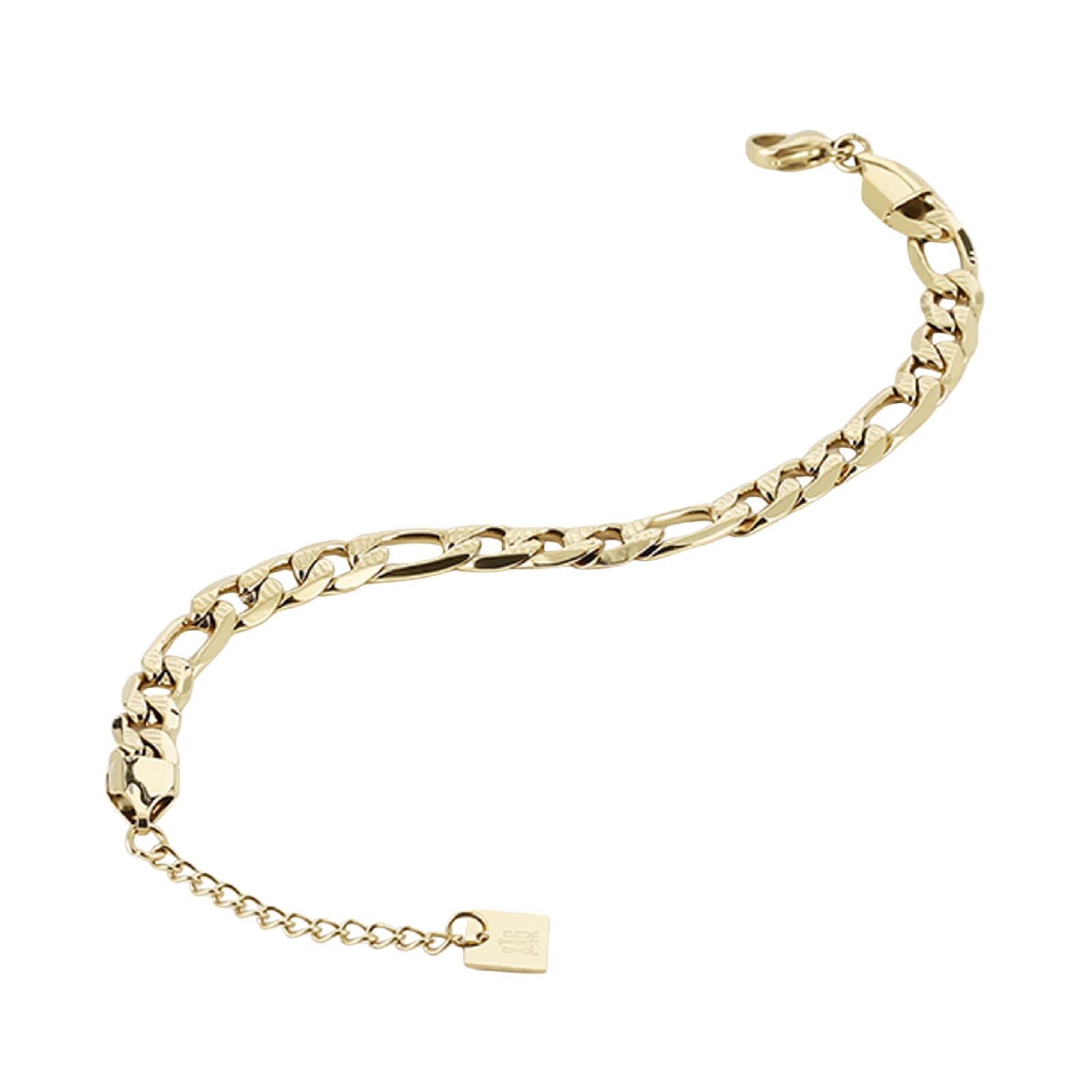 Bracciale catena donna ZAG Bijoux Chain in acciaio dorato Regolabile 16-19 cm
