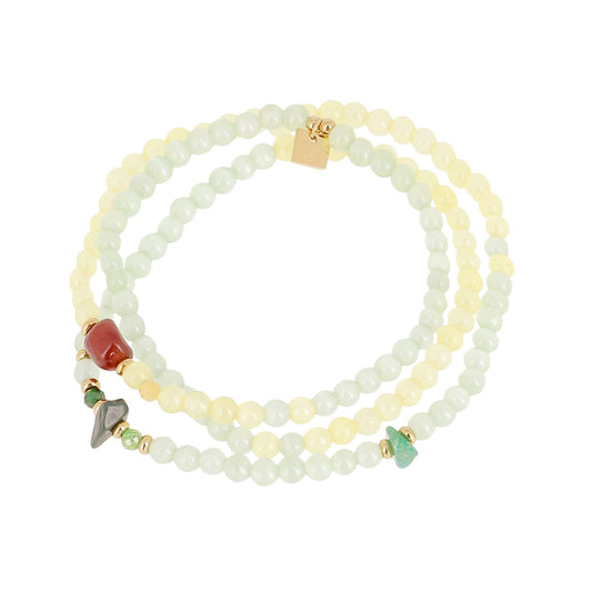 Bracciale donna ZAG Bijoux in acciaio dorato con pietre Regolabile 15-18 cm