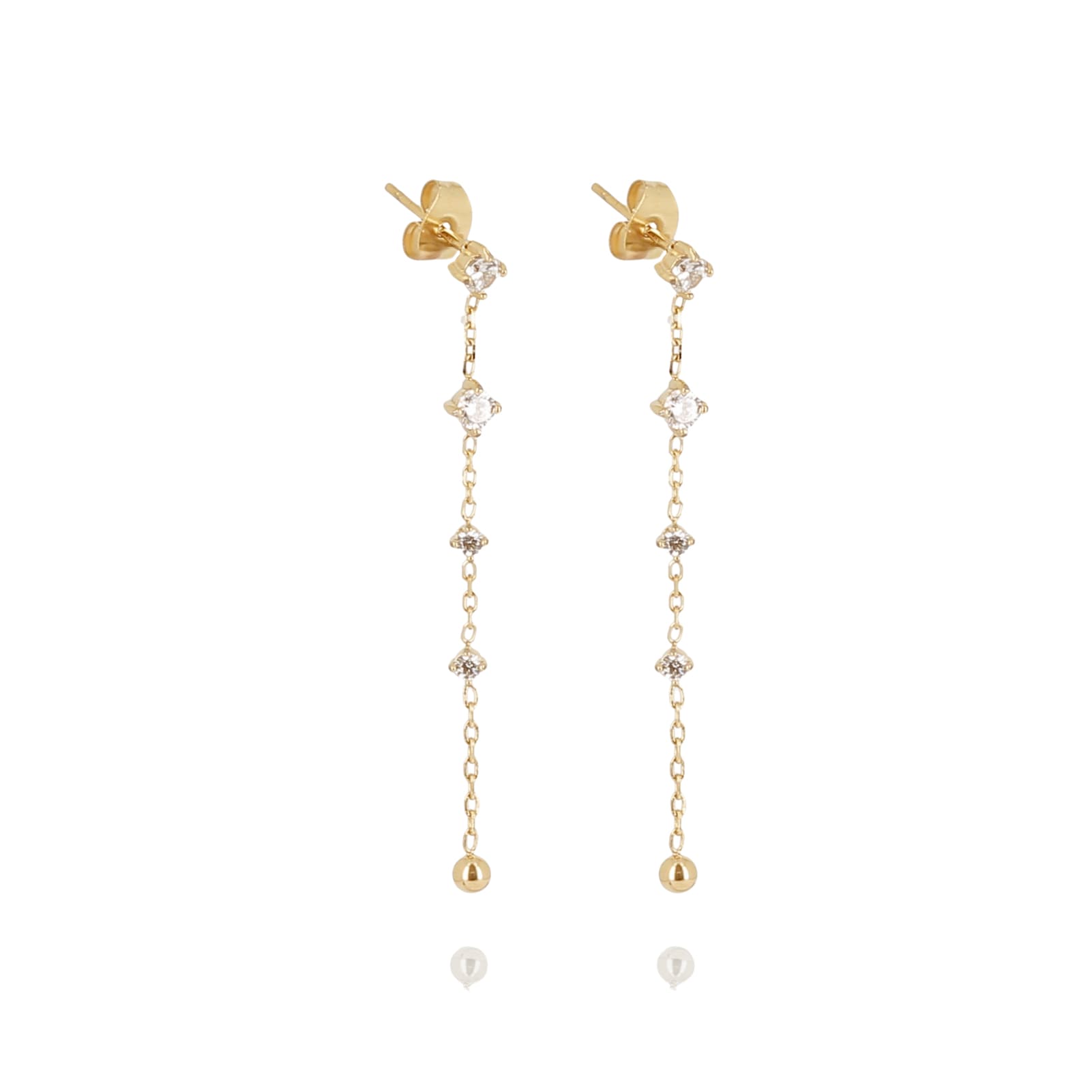 Orecchini da donna ZAG Bijoux Bruma in acciaio dorato MISURA UNICA