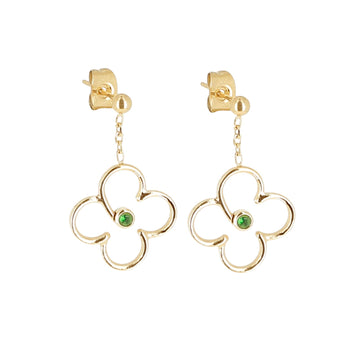 Orecchini ZAG Bijoux Long in acciaio dorato con zirconi MISURA UNICA