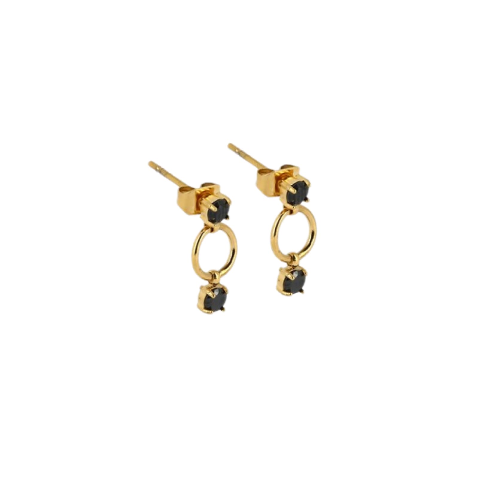 Orecchini pendenti ZAG Bijoux Florence in acciaio dorato MISURA UNICA