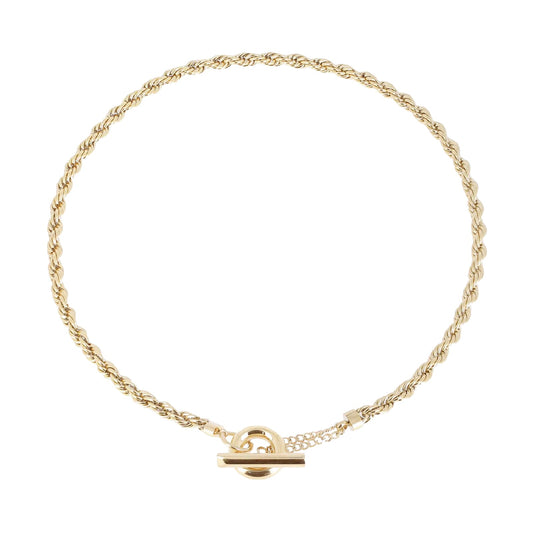 Collana girocollo ZAG Bijoux Braise in acciaio dorato MISURA UNICA