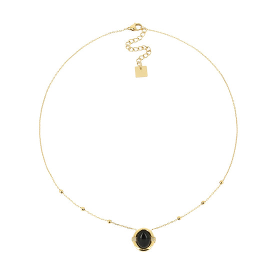 Collana con pendente ZAG Bijoux Arion in acciaio dorato MISURA UNICA