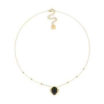 Collana con pendente ZAG Bijoux Arion in acciaio dorato MISURA UNICA