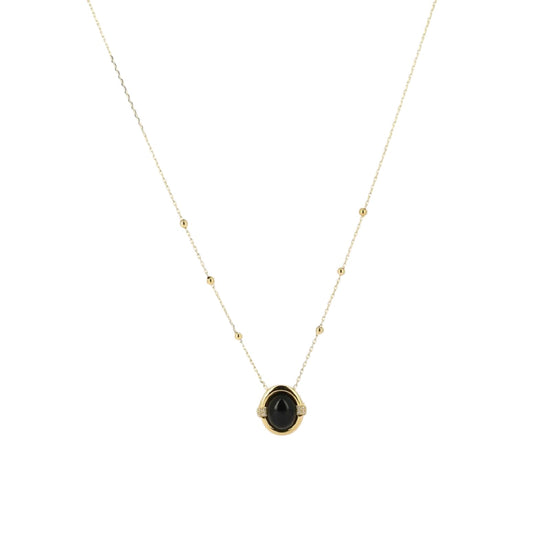 Collana con pendente ZAG Bijoux Arion in acciaio dorato MISURA UNICA