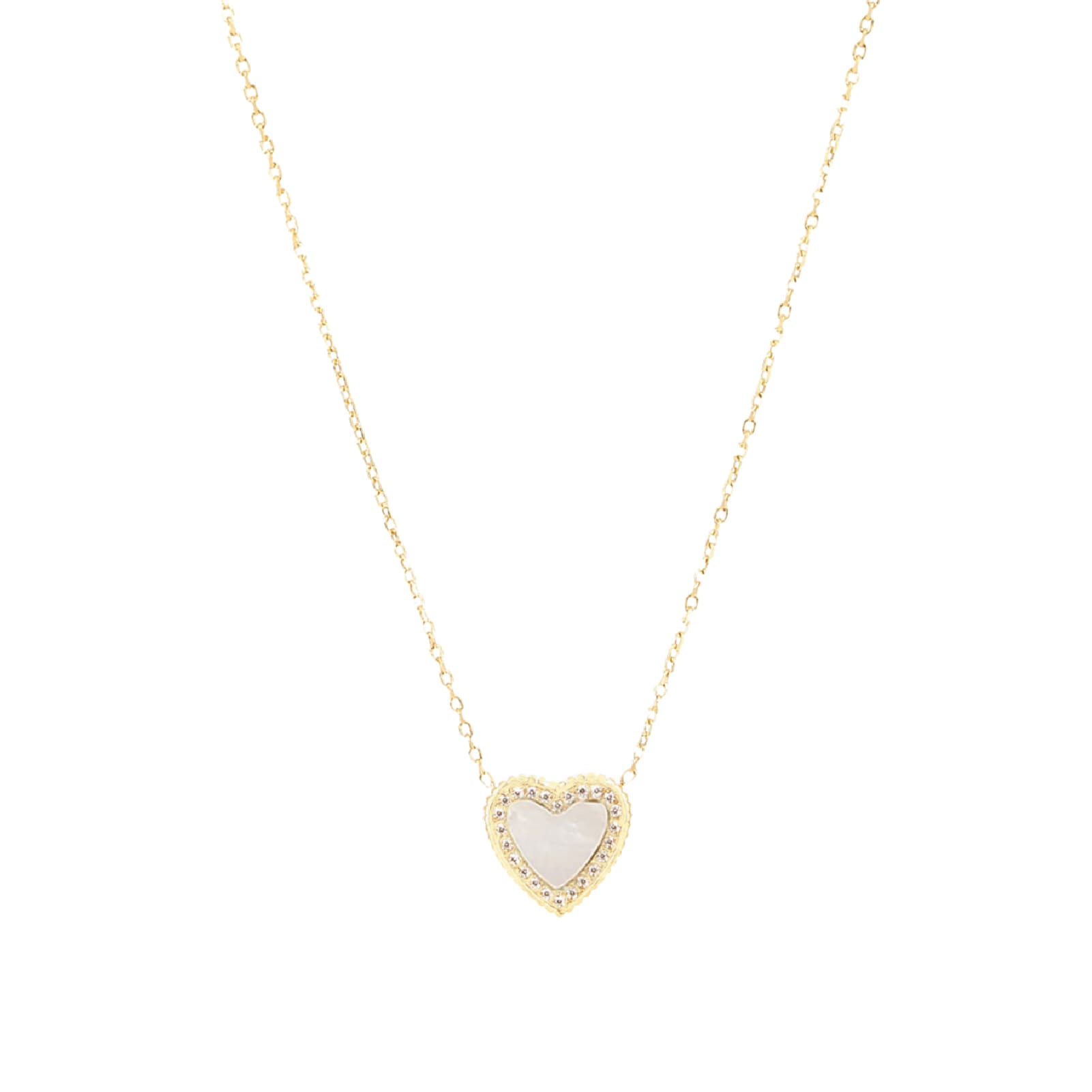 Collana con pendente ZAG Bijoux Fidelity in acciaio dorato MISURA UNICA