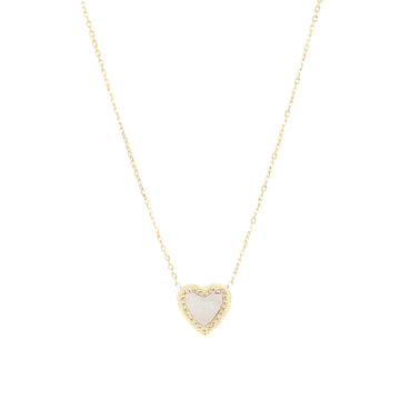 Collana con pendente ZAG Bijoux Fidelity in acciaio dorato MISURA UNICA