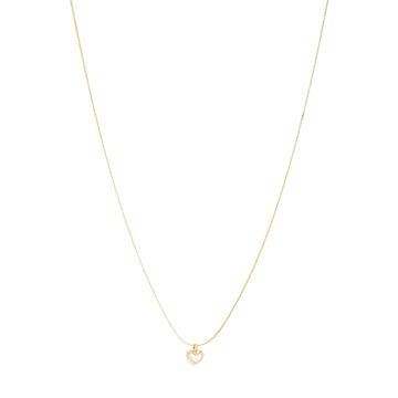 Collana girocollo ZAG Bijoux in acciaio dorato con cuore MISURA UNICA