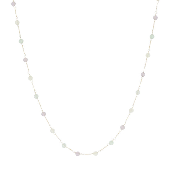Collana girocollo ZAG Bijoux acciaio oro pietre naturali blu MISURA UNICA