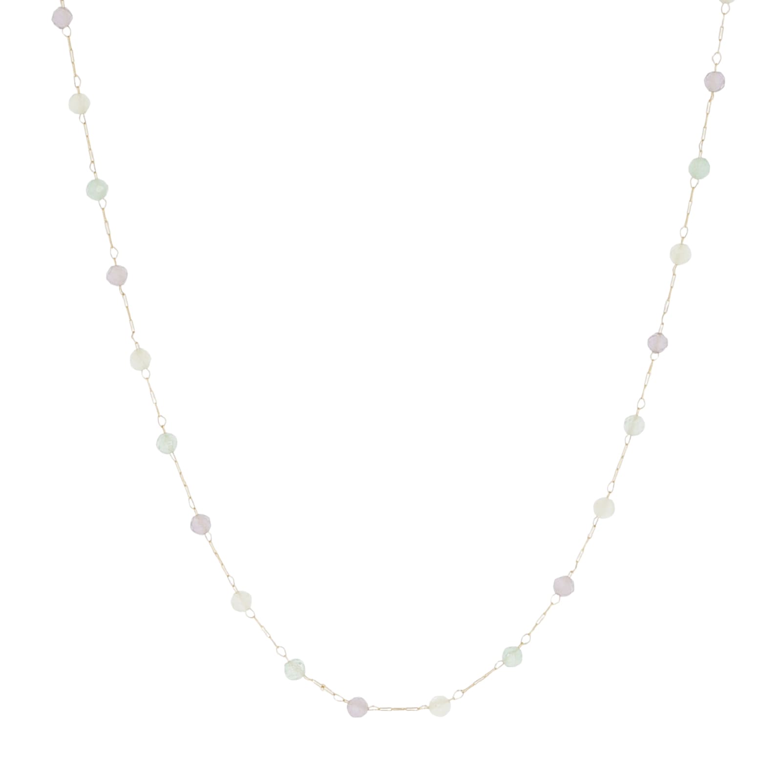 Collana girocollo ZAG Bijoux acciaio oro pietre naturali blu MISURA UNICA