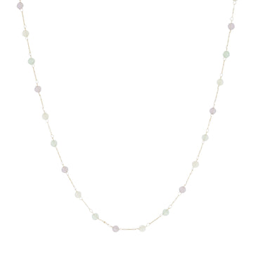 Collana girocollo ZAG Bijoux acciaio oro pietre naturali blu MISURA UNICA
