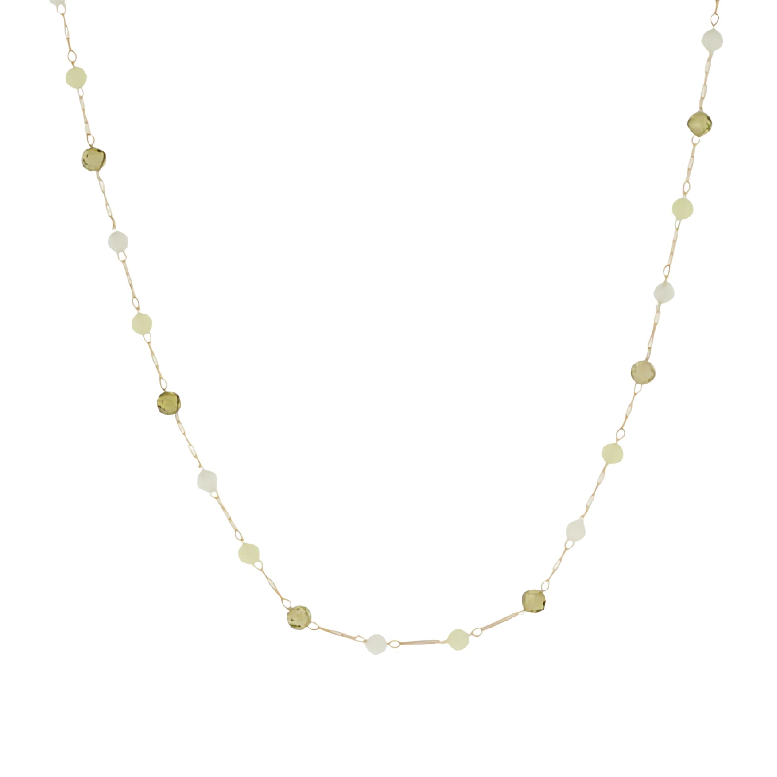 Collana ZAG Bijoux in acciaio dorato con pietre multicolor MISURA UNICA