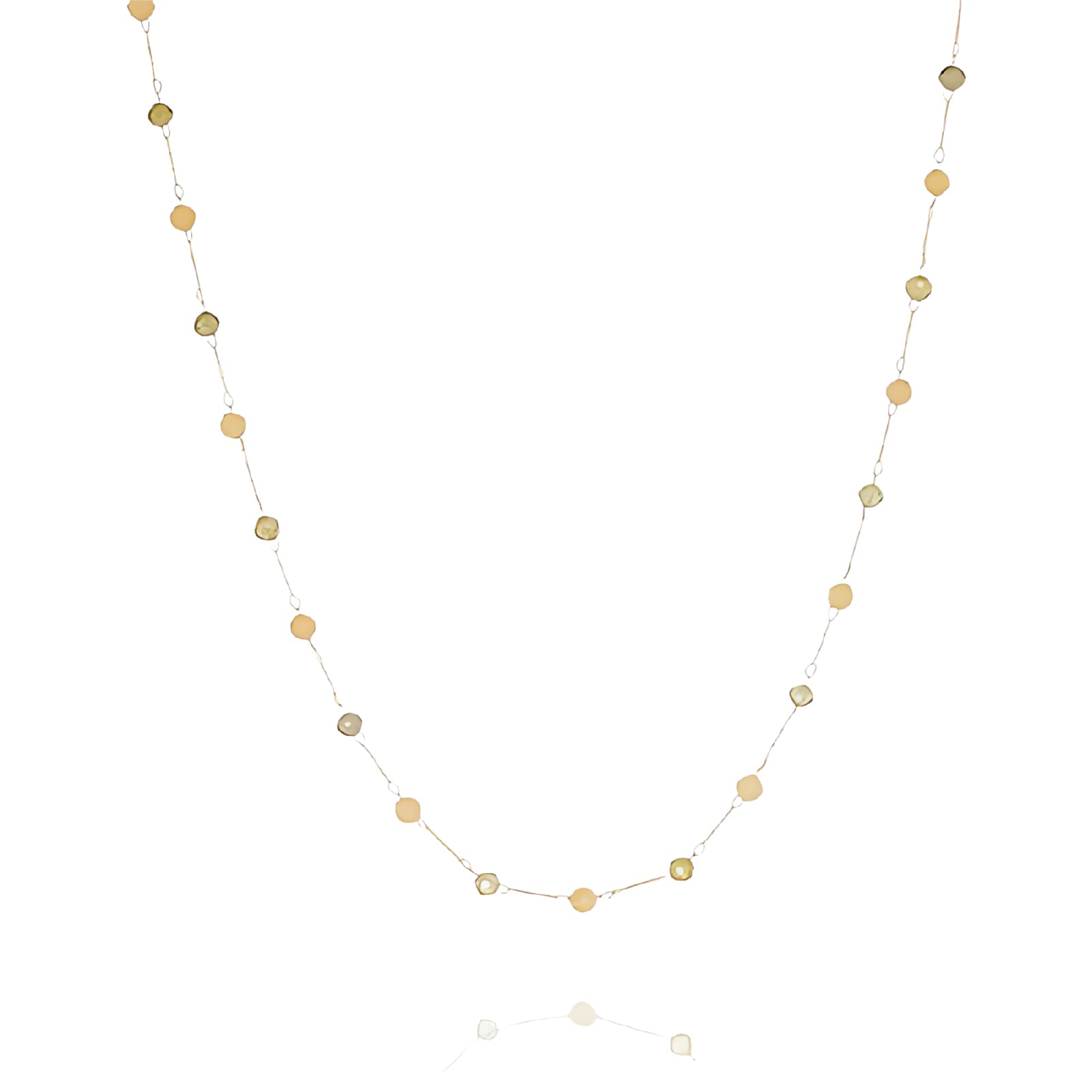 Collana donna ZAG Bijoux in acciaio dorato pietre colorate MISURA UNICA