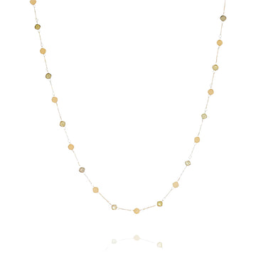 Collana donna ZAG Bijoux in acciaio dorato pietre colorate MISURA UNICA