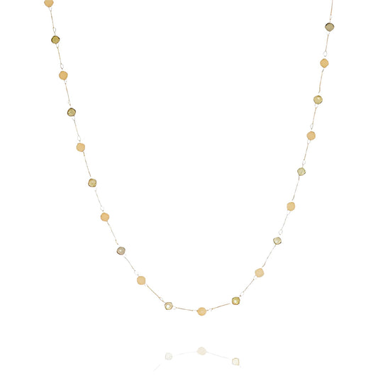 Collana donna ZAG Bijoux in acciaio dorato pietre colorate MISURA UNICA