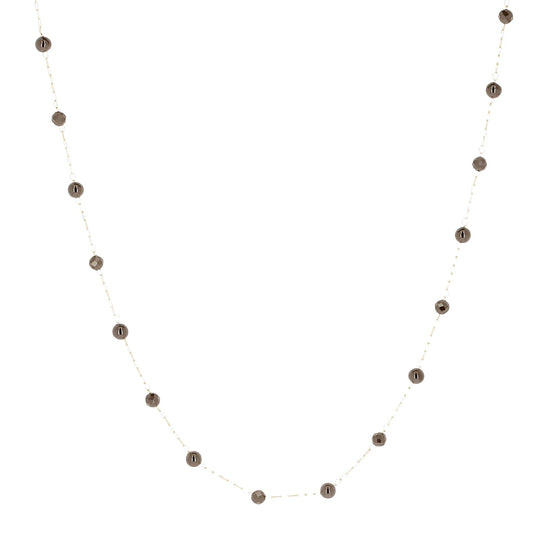 Collana girocollo ZAG Bijoux acciaio oro pietre naturali blu MISURA UNICA