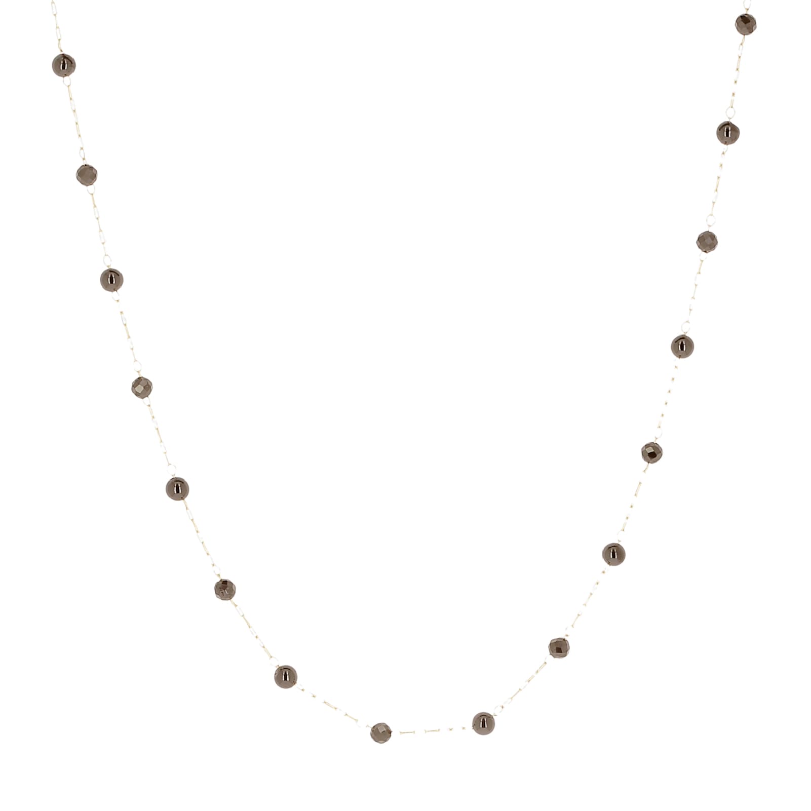 Collana girocollo ZAG Bijoux acciaio oro pietre naturali blu MISURA UNICA