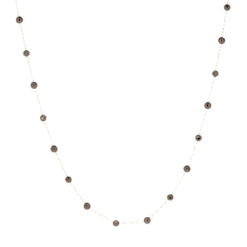 Collana girocollo ZAG Bijoux acciaio oro pietre naturali blu MISURA UNICA