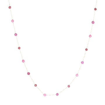 Collana girocollo ZAG Bijoux acciaio dorato con pietre rosa MISURA UNICA