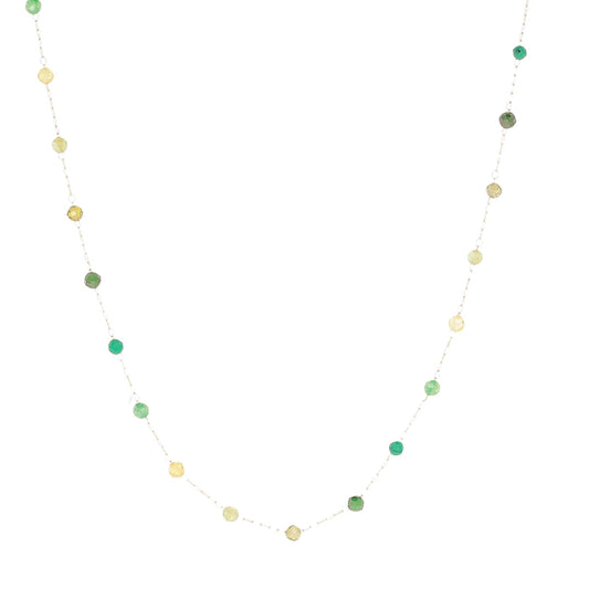 Collana girocollo ZAG Bijoux acciaio dorato pietre colorate MISURA UNICA